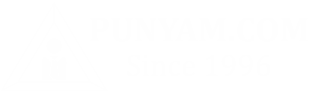 Punyam.com - Logo white